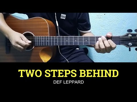 Two Steps Behind Def Leppard Easy Guitar Tutorial Youtube