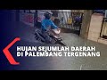 Hujan Sejumlah Daerah Di Palembang Tergenang