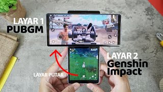 Main 2 Game Bersamaan‼️ Dual Rotating Screen, LG WING 5G 🔥🔥