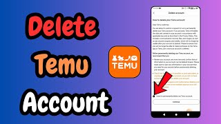 How To Delete Temu Account (Step By Step Tutorial)