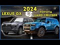 NEW 2024 Toyota Land Cruiser Vs 2024 Lexus GX  BATTLE! (Which SUV Should You Buy?)