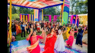 Bride & Sisters Performance | Bole Chudiyan | Sangeet Dance| Wedding Choreography | Band Baaja dance