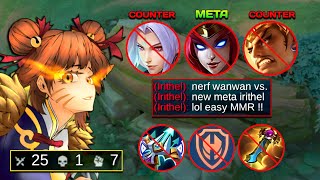 LET'S SEE IF NEW META IRITHEL CAN HANDLE MY UNDERRATED WANWAN RIGHT NOW...😁