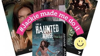 Tarot of the Haunted House  #Jackiemademedoit ➡️ @jackiescrystalmoon