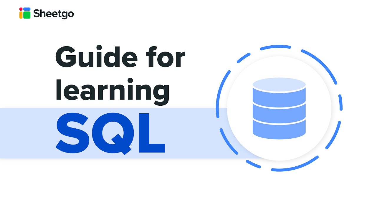 An Easy Guide To Learning Sql Youtube