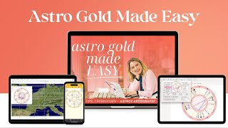 Read Your Astrocartography Map Easily with Astro Gold 🗺️