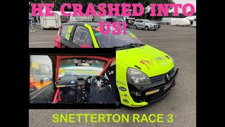 SNETTERTON RACE 3 CLIO 182 PBS HOT HATCH