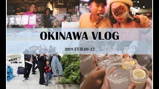 【TRAVEL VLOG】 沖繩Okinawa | 八大一小自由行 | 右駕初體驗 | 雨神vs晴天娃娃 | 2019 Feb