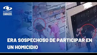 Ladrón baleado por expolicía participó en varios atracos en Bogotá: estos videos son la prueba