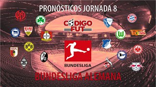 Pronósticos Bundesliga Alemana - Jornada 8