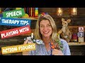 Speech Therapy Tips: Playing With Action Figures!