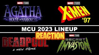 Marvel Studios Phase 5 2023 MCU Lineup Revealed! | Reaction