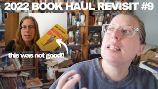 2022 revisit #9 | Do I Read All the Books I Haul? | Revisit my Jul 22 book haul - better this time!