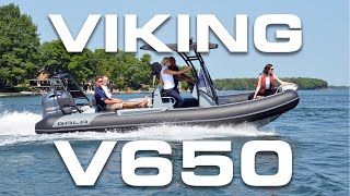 GALA Viking V650 21' Aluminum Hull RIB Test Drive