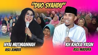 NYAI HJ MUTMAINNAH & KH. KHOLIL YASIN ||  Special Maulid Nabi MUHAMMAD SAW