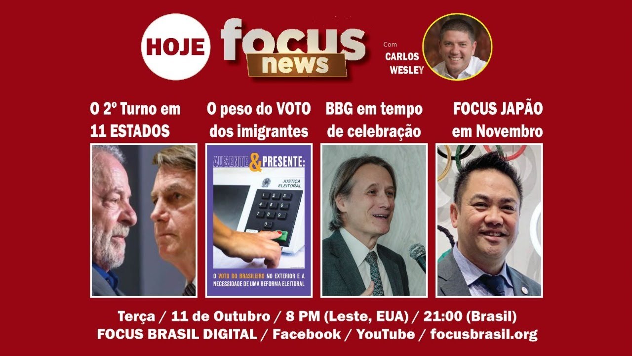 Focus News 11 Out 2022 Youtube