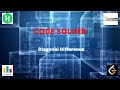 Diagonal Difference || Hackerrank || Problem Solving(C++)