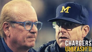 How Chargers Can Convince HC Jim Harbaugh to Leave Michigan for LA | Money, Power & Justin Herbert