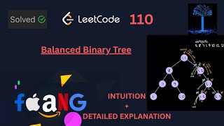 Leetcode 110 | ✅ Balanced Binary Tree | Optimal O(n) Solution Explained (Python)