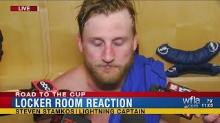 Lightning players react to loss