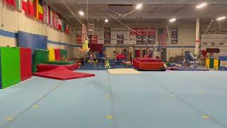 Ellie Kearns 2024 - Floor Front Double Twist - December 2022 - Level 10 Gymnastics