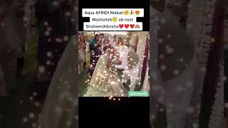 #Aqsa afridi nikkah#wedding#Shahid afridi daughter#trending shorts#youtube shorts