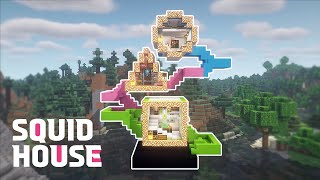 마인크래프트 】⛏️오징어 게임, 모던 하우스 건축강좌 | 🌻 Minecraft 】 Squid Game, How to build a Modern house #Tutorial