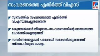 സാമ്പത്തിക സംവരണത്തെ സിപിഎം  സ്വാഗതം ചെയ്യുമ്പോള്‍ എതിര്‍പ്പുമായി വി.എസ്| VS Achuthananthan