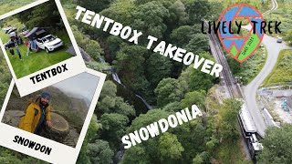 TentBox Takeover Snowdonia | Train up Snowdon [Yr Wyddfa]