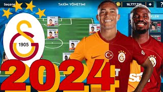 DLS GALATASARAY 2024 YAMASI GÜNCEL KADRO 🔥 Carlos Vinicius, Aurier ⭐