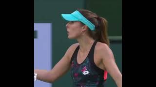 Angry Alize Cornet after 7 Consecutive loss | Indian wells 2023 | wta #viral #shortsvideo #wta