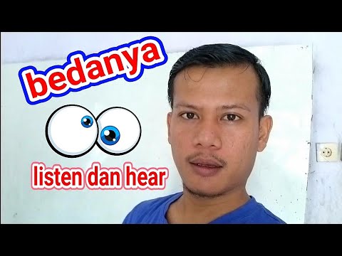 Bedanya LISTEN Dan HEAR - YouTube