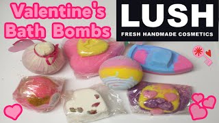 LUSH Valentine's Day 2021 Bath Bombs!