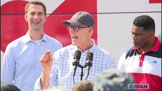 Chairman Rick Scott speaks at Team Herschel Rally in Carrollton, GA