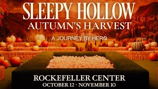 SLEEPY HOLLOW AUTUMN'S HARVEST at Rockefeller Center 🎃 A Spooky, Magical Experience in New York City