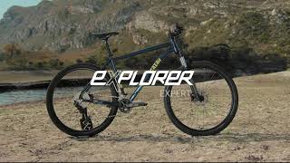 Bicicleta Caloi Mtb Explorer Expert  Shimano Deore 20v  RockShox Judy TK