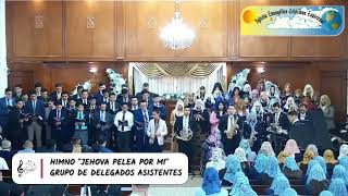 IECE | “Jehová pelea por mi” | Grupo de delegados asistentes al 54 aniversario juvenil de la SJPE.