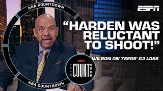 James Harden had NO GAME! 🤷‍♂️ Wilbon calls Harden 'bashful' in Game 3 debacle | NBA on ESPN