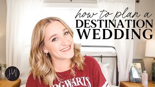How to Plan a DESTINATION Wedding ✈️