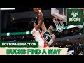 Brook Lopez shines as the Milwaukee Bucks find a way to beat the Houston Rockets | Bucks win 101-100