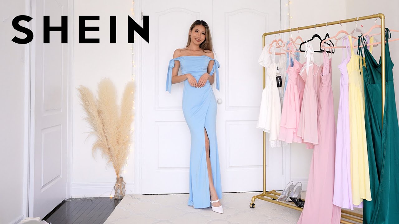 Shein Dresses Try On Haul Prom Weddings Date Night пёџ Youtube