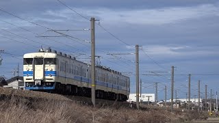 413系　北陸本線普通列車　富山~東富山