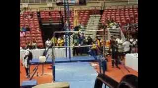 Kaitlyn Hofland (CAN) - Pan Ams Champs 2013 - Uneven bars