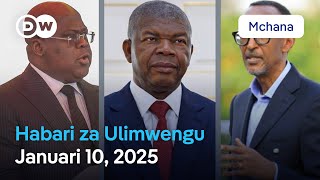 DW Kiswahili Habari za Ulimwengu | Januari 10, 2025 | Mchana | Swahili Habari leo