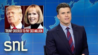 Weekend Update: Trump Ordered to Pay $83 Million, DeSantis Endorses Trump - SNL