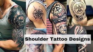 Best shoulder tattoos for men | Simple shoulder tattoo | Attractive tattoos for men Lets style buddy