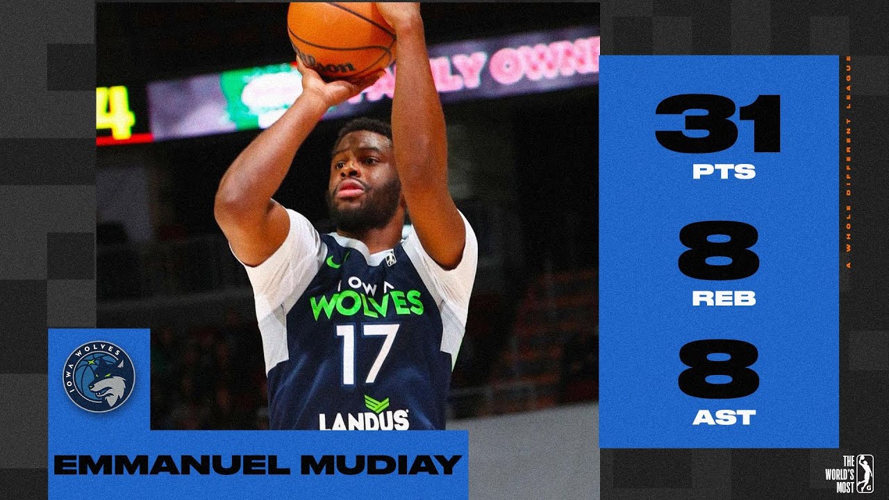 Emmanuel Mudiay Fills The Stat Sheet With 31 PTS, 8 REB & 8 AST Vs ...