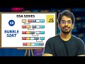 Bubble Sort Explained with Implementation | Sorting Algorithms | DSA Series in JavaScript