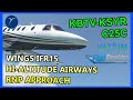 WINGS IFR 15: High-Altitude Airways and the RNP Approach (KBTV-KSYR) [MFS|C25C|VATSIM|ENG/FIL]