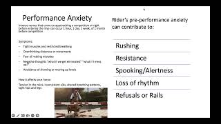 OEA The Winter Webinar Series - ENHANCING MENTAL PERFORMANCE FOR EVENTERS with Elise Hicks